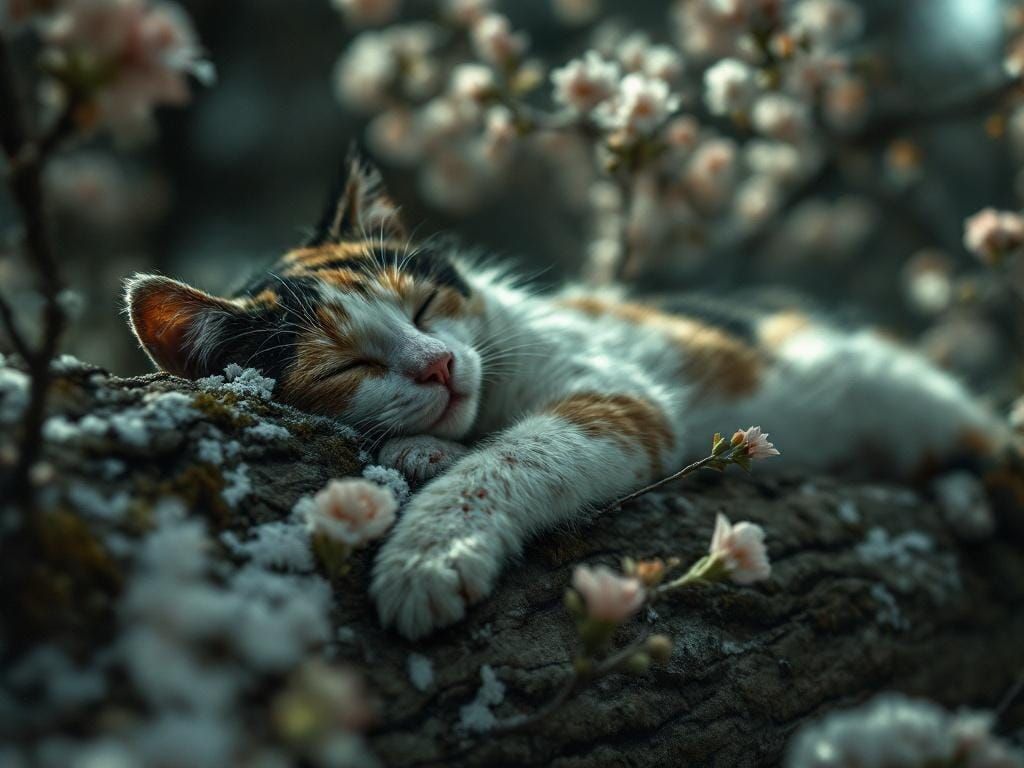 Cat Nap  by @ZombieHugs