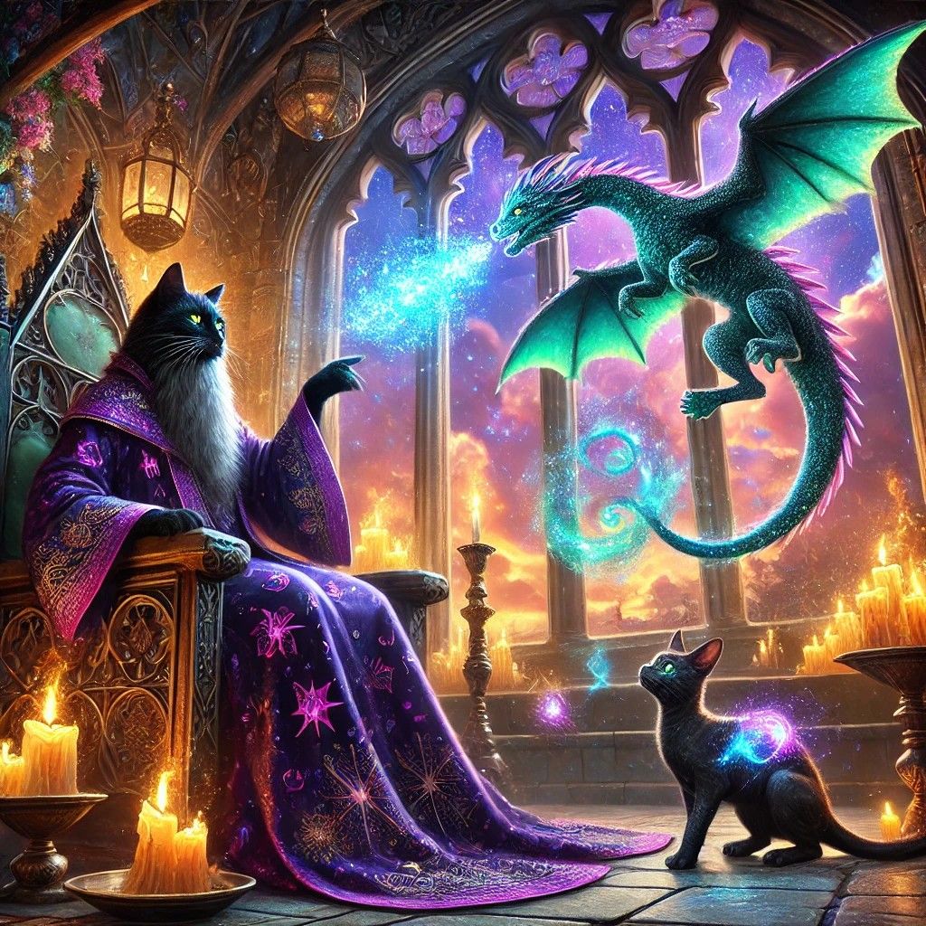 Albus did you get cat hair in my coffee of youth drink?