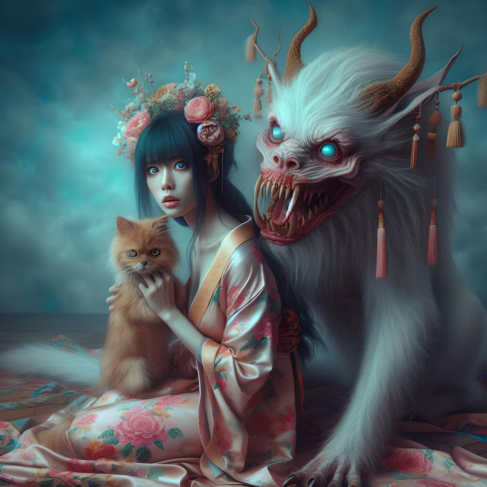 My Turn For Cuddles Next...  by @Skye Bloodcrow