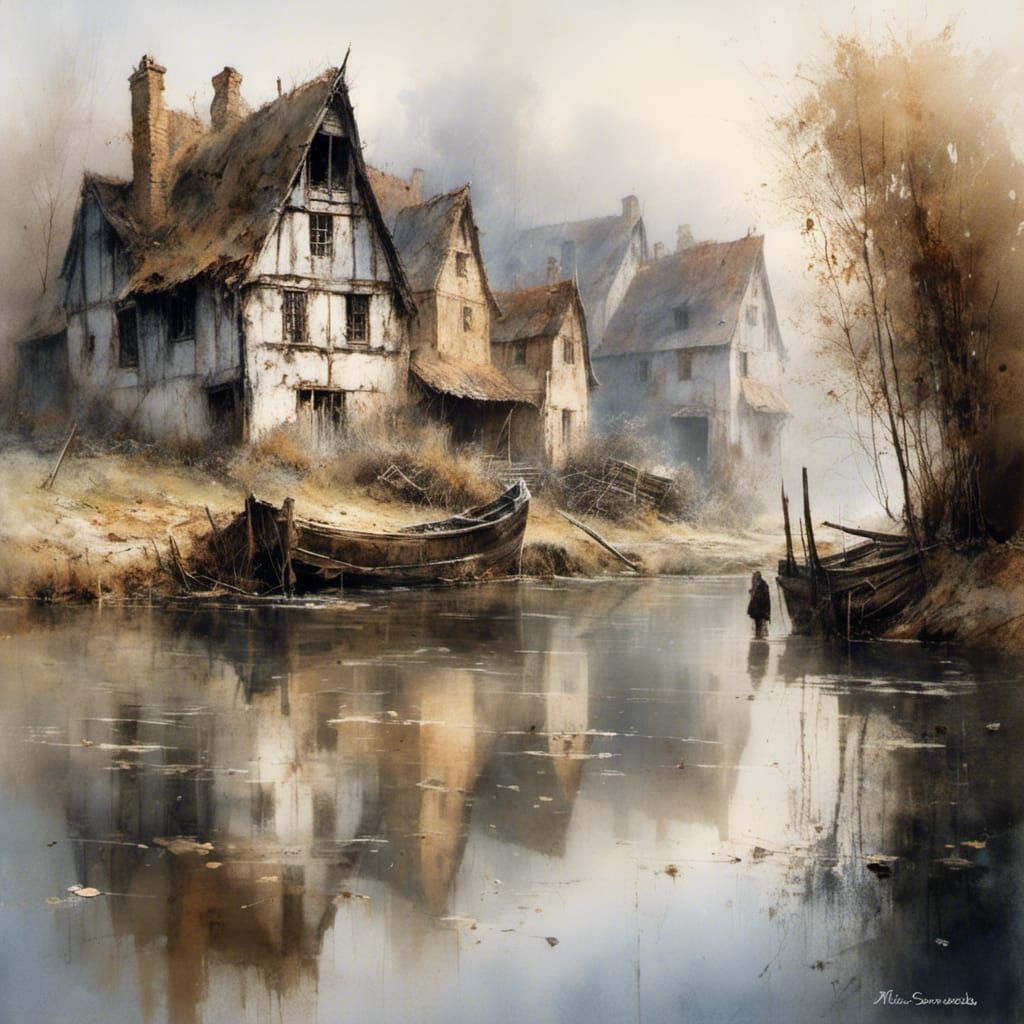 the abandoned village