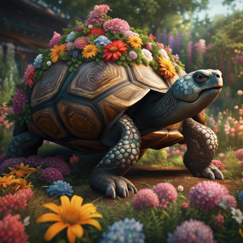 Flower Tortoise