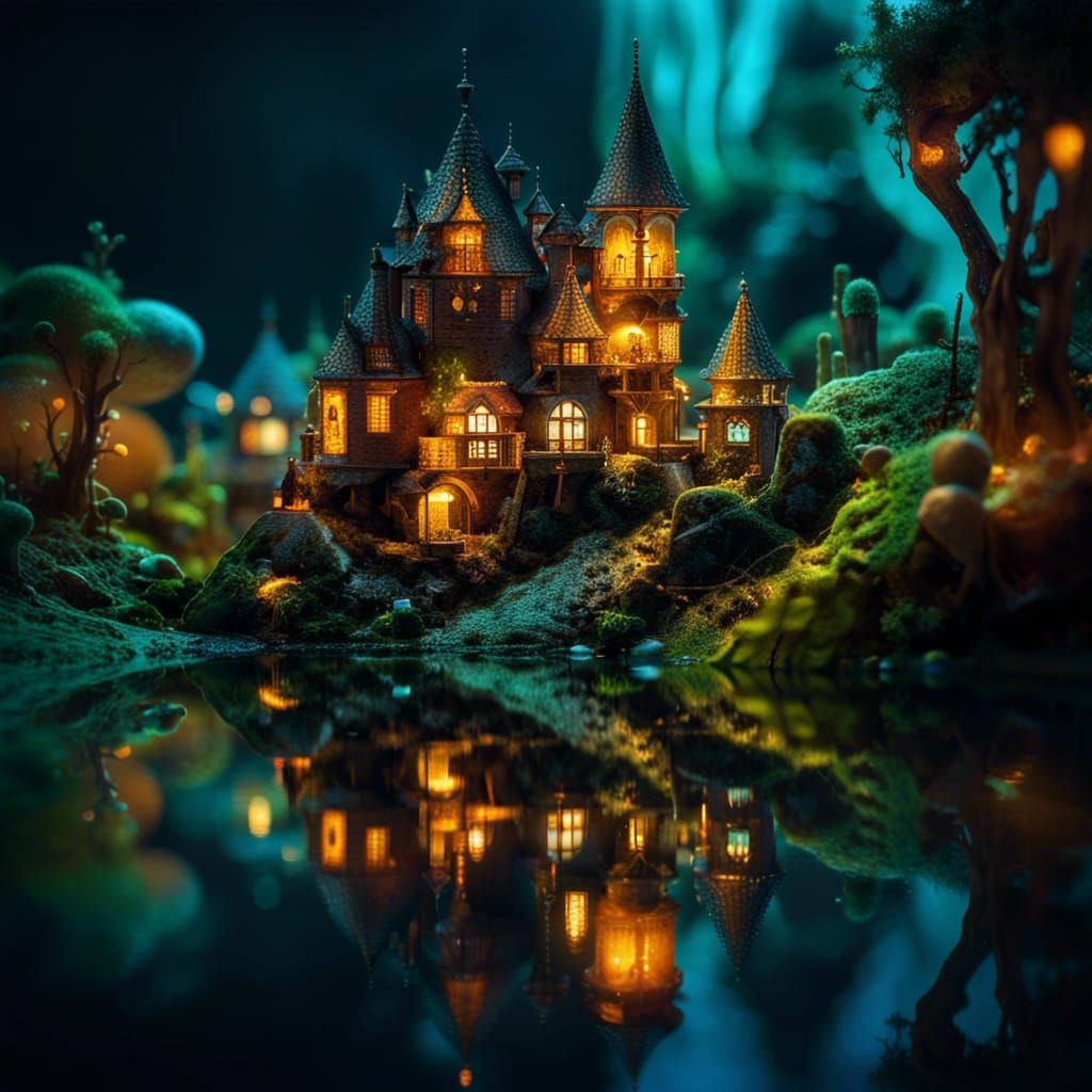 Fantasy town  by @Terrylyn