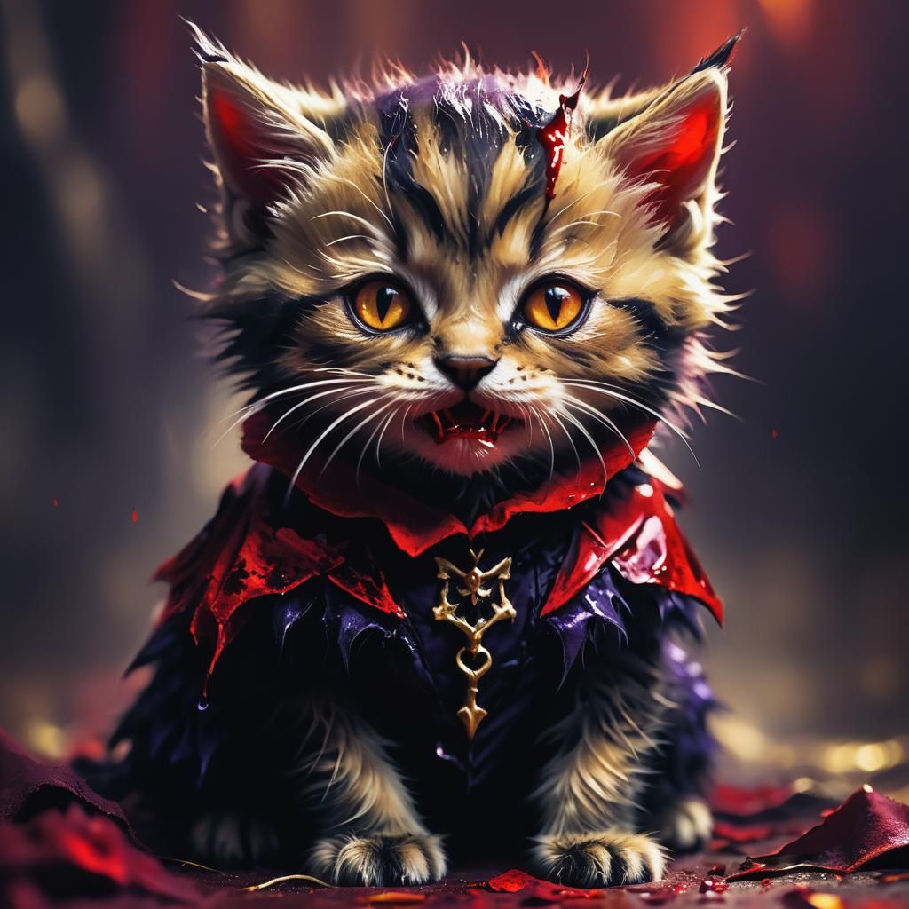 The Dark Lord of Catnip  by @Mr Generic