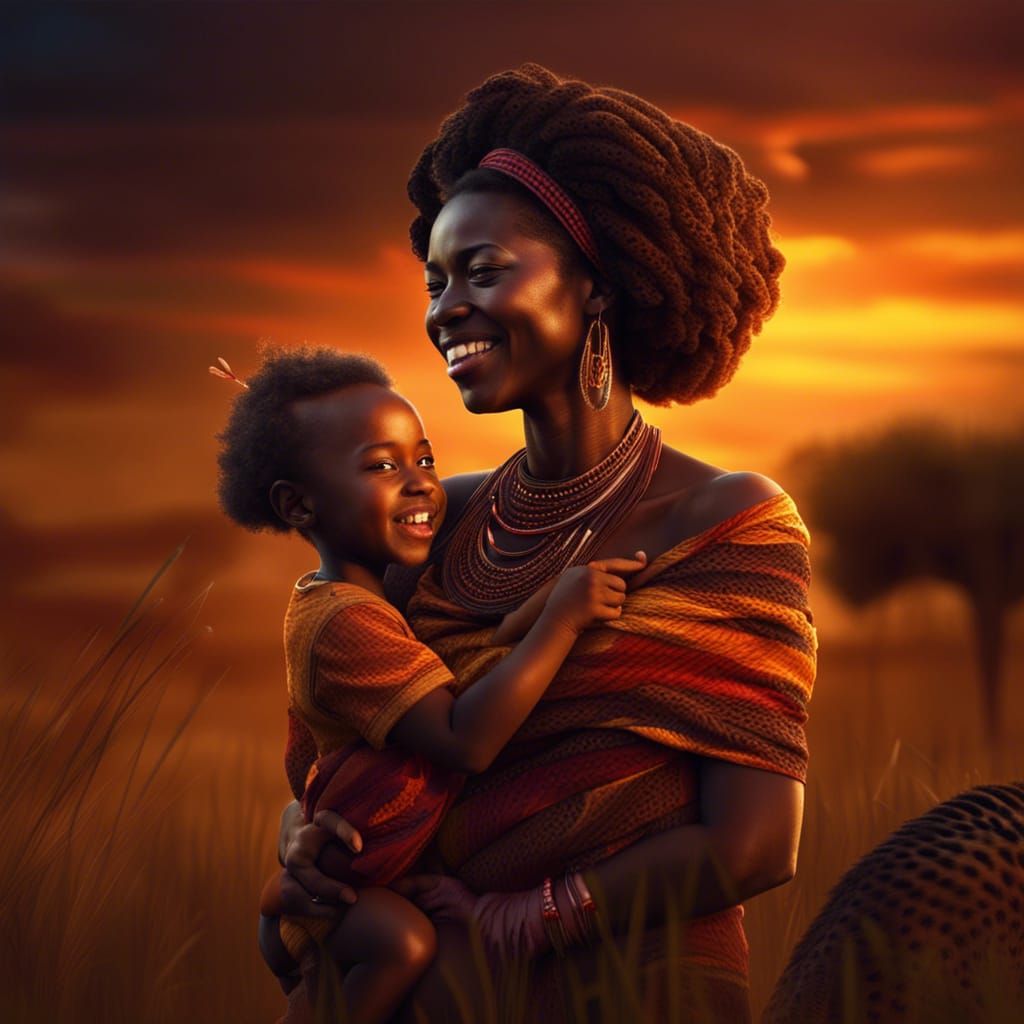 Mother's Love  by @mathy_art_girl_305