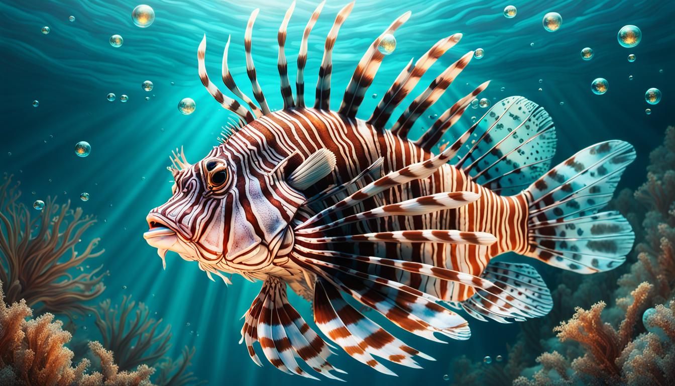 Lionfish  by @Yulia 