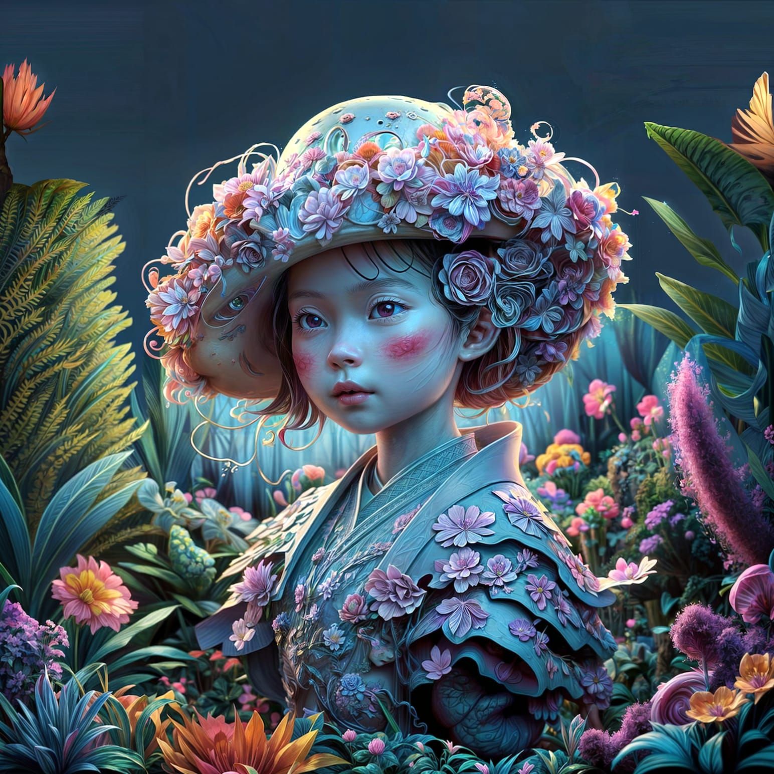 The Only Way to Grow a Beautiful Floral Hat