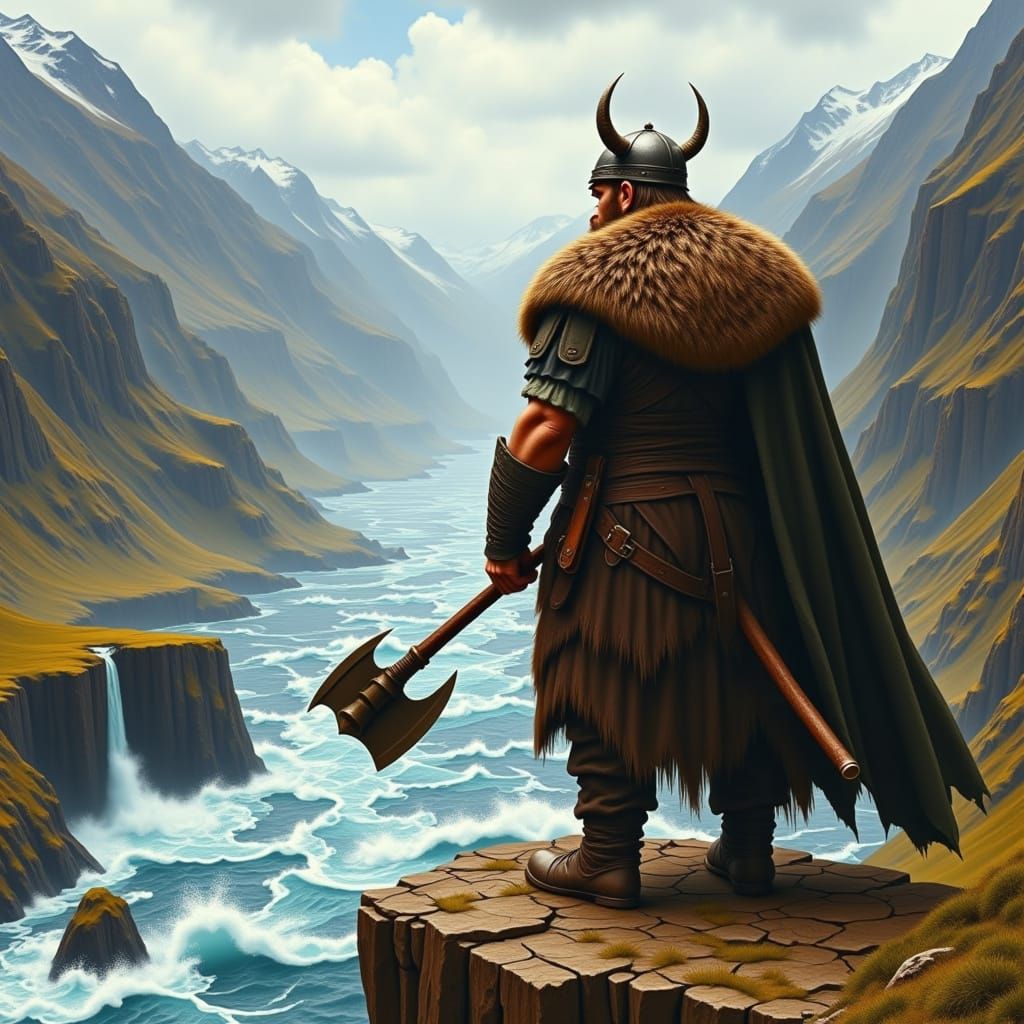  <lora:Giants and Vikings:1.0> Viking