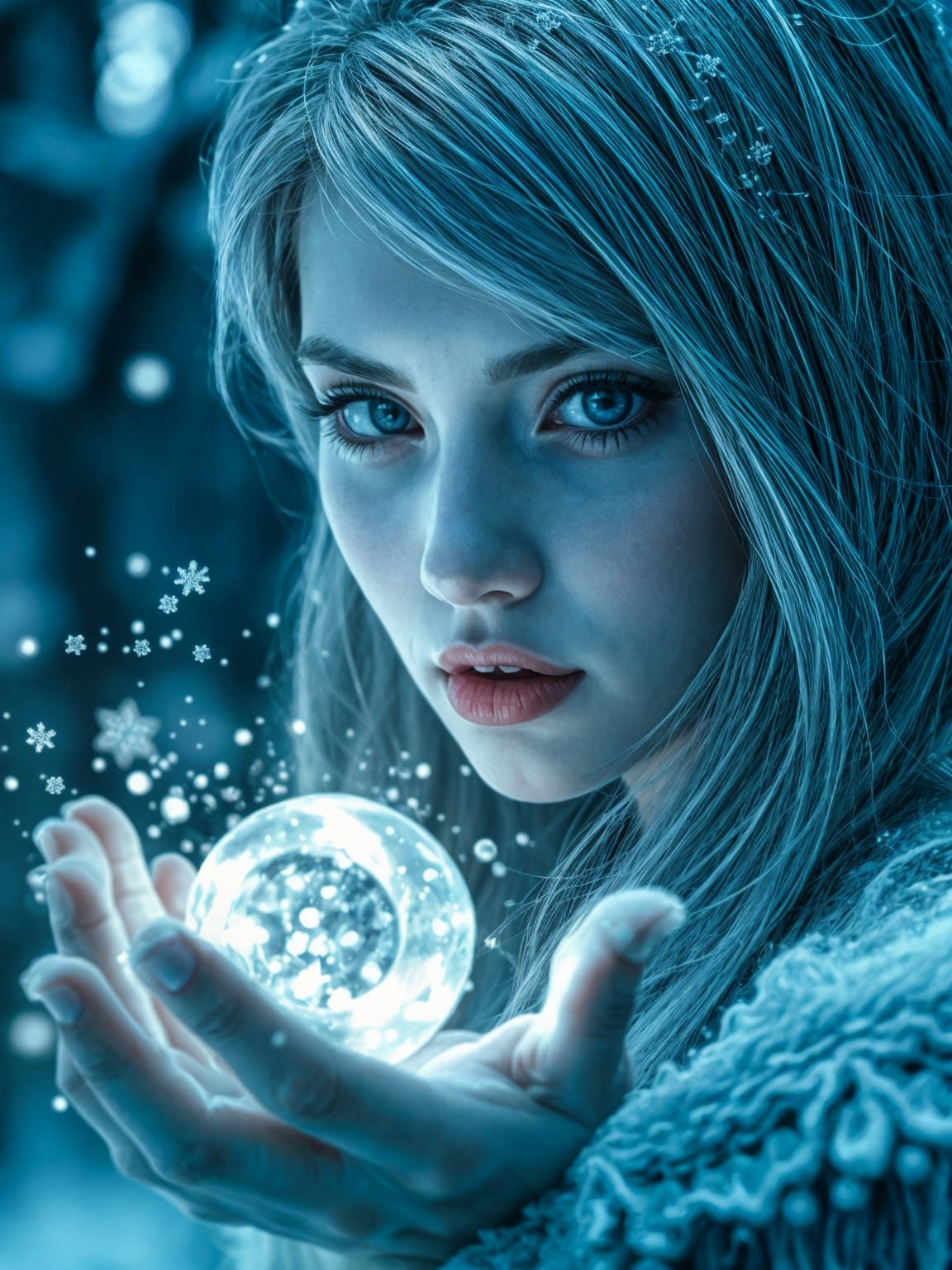 Cold as Ice  by @MikThor