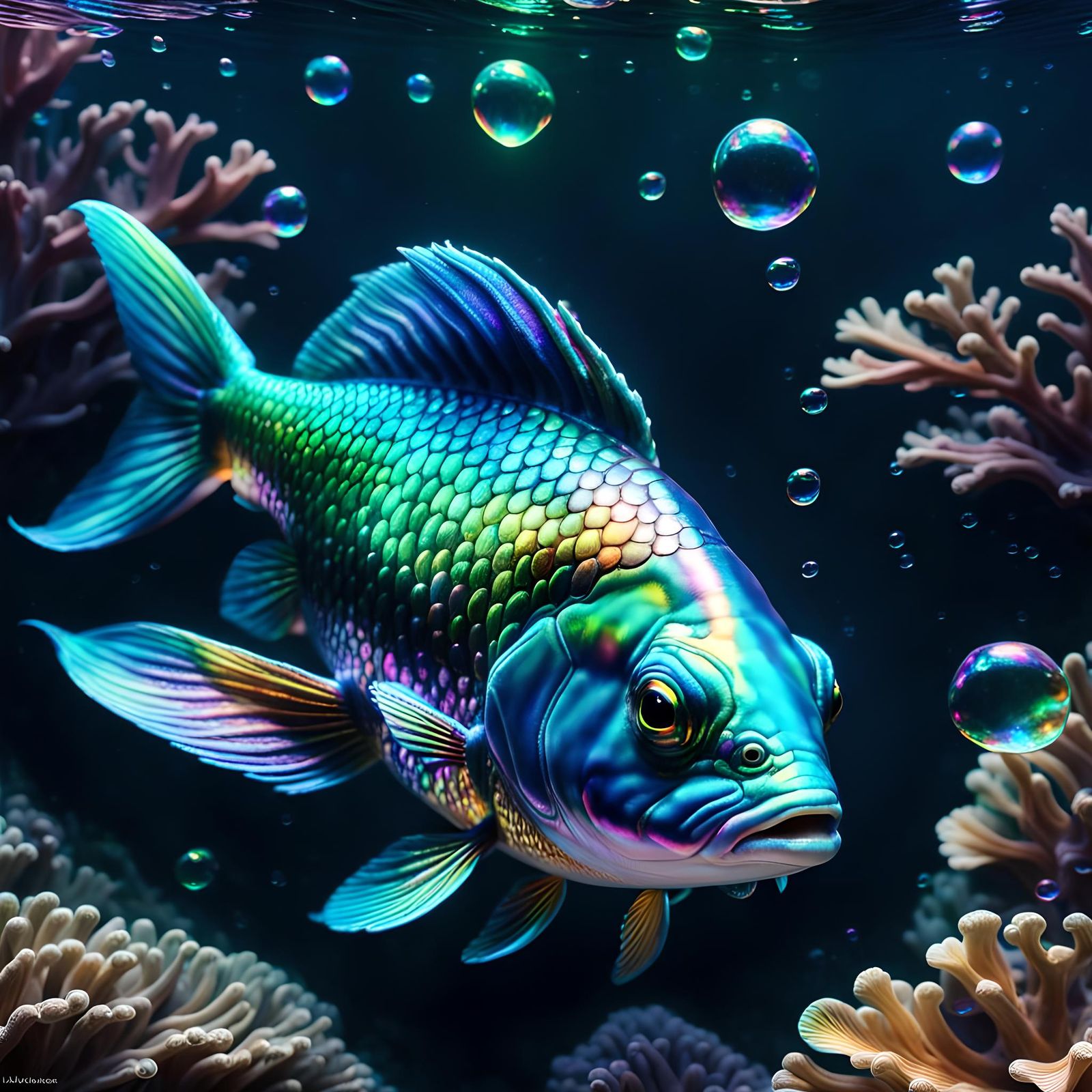 Undersea Beauty  by @Username_Already_Taken