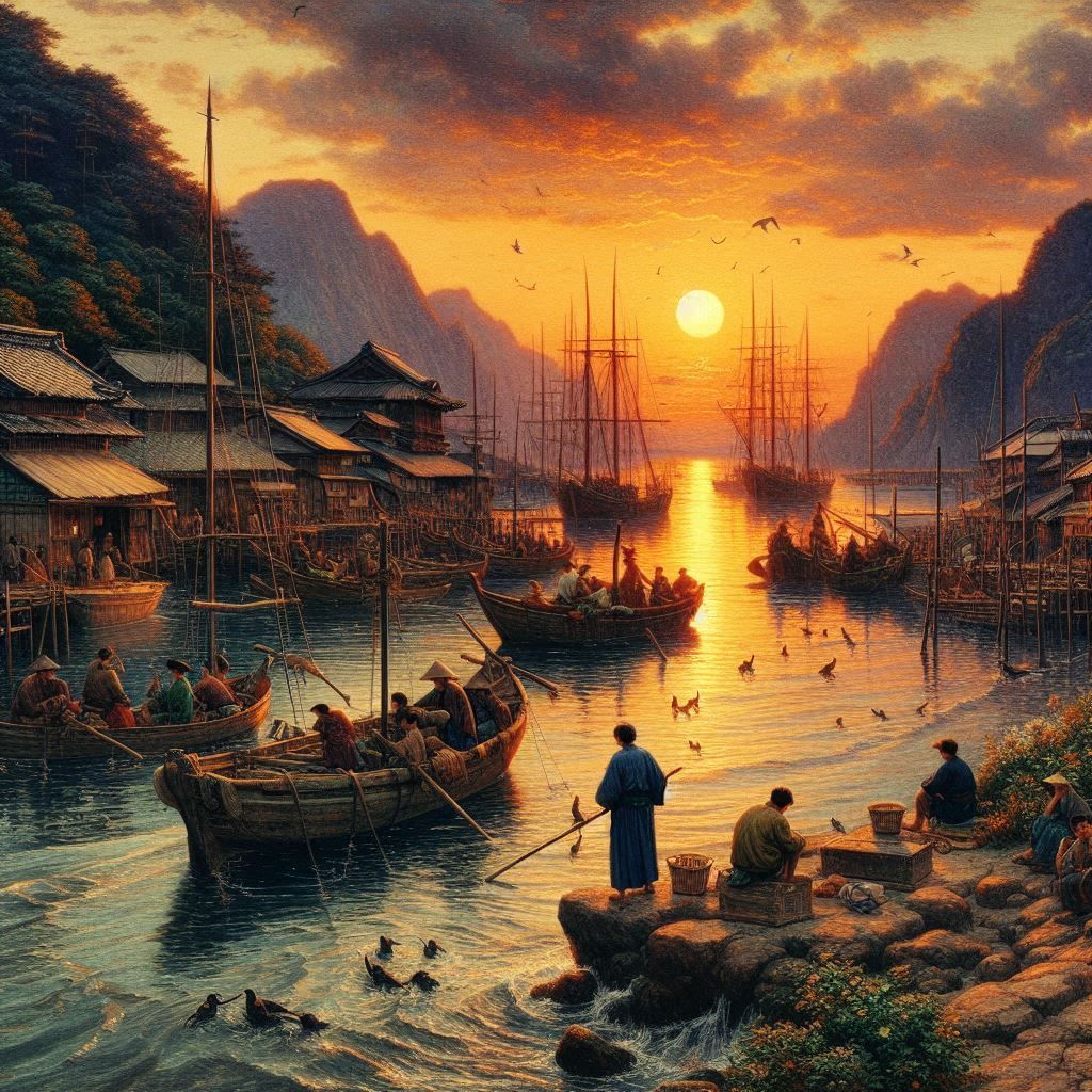  "Japanese Seaside Village"  by @808SoopaFly