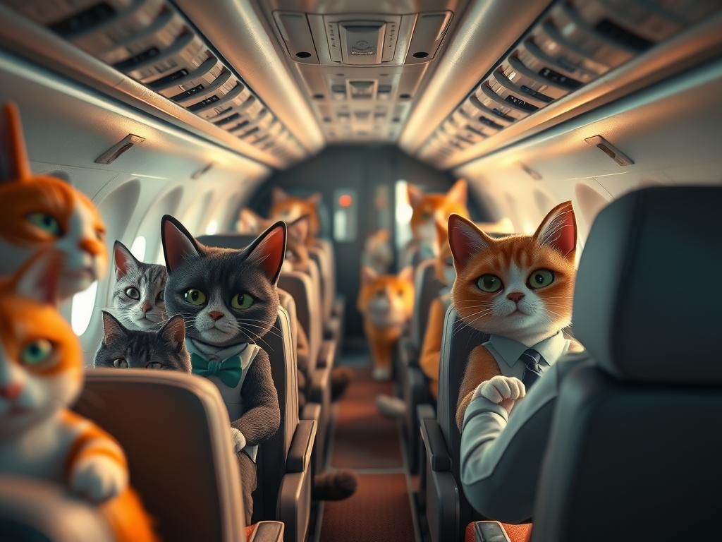 Fluffy-trip-by-plane 1