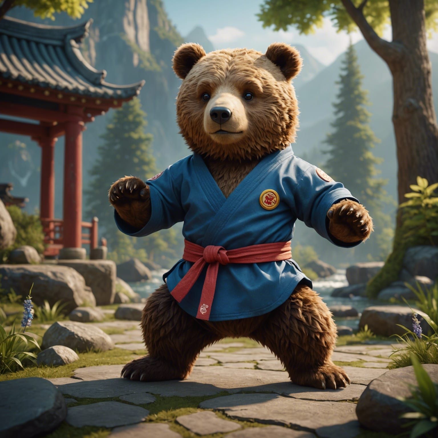 Ninja Bear