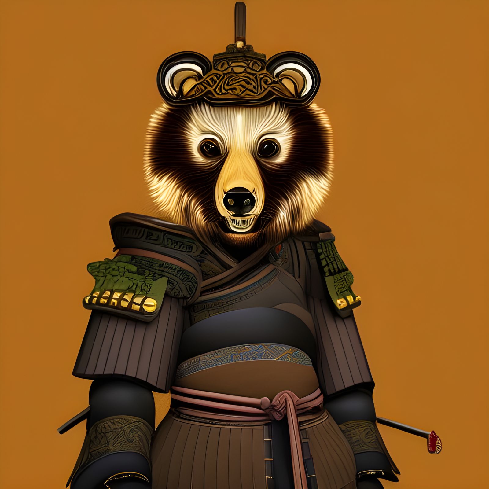 The Samurai Bear!