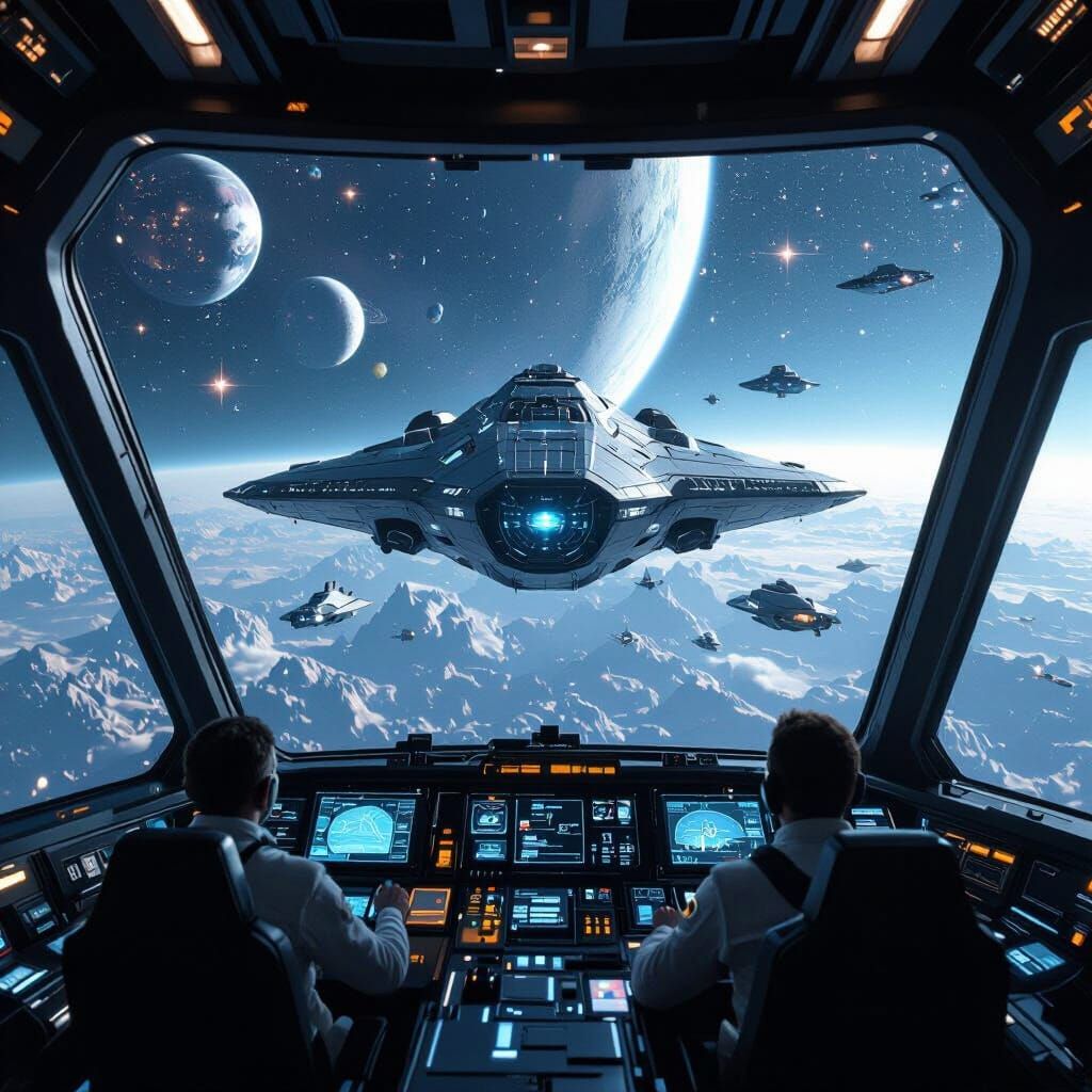 First Contact   by @WarrioroftheAges