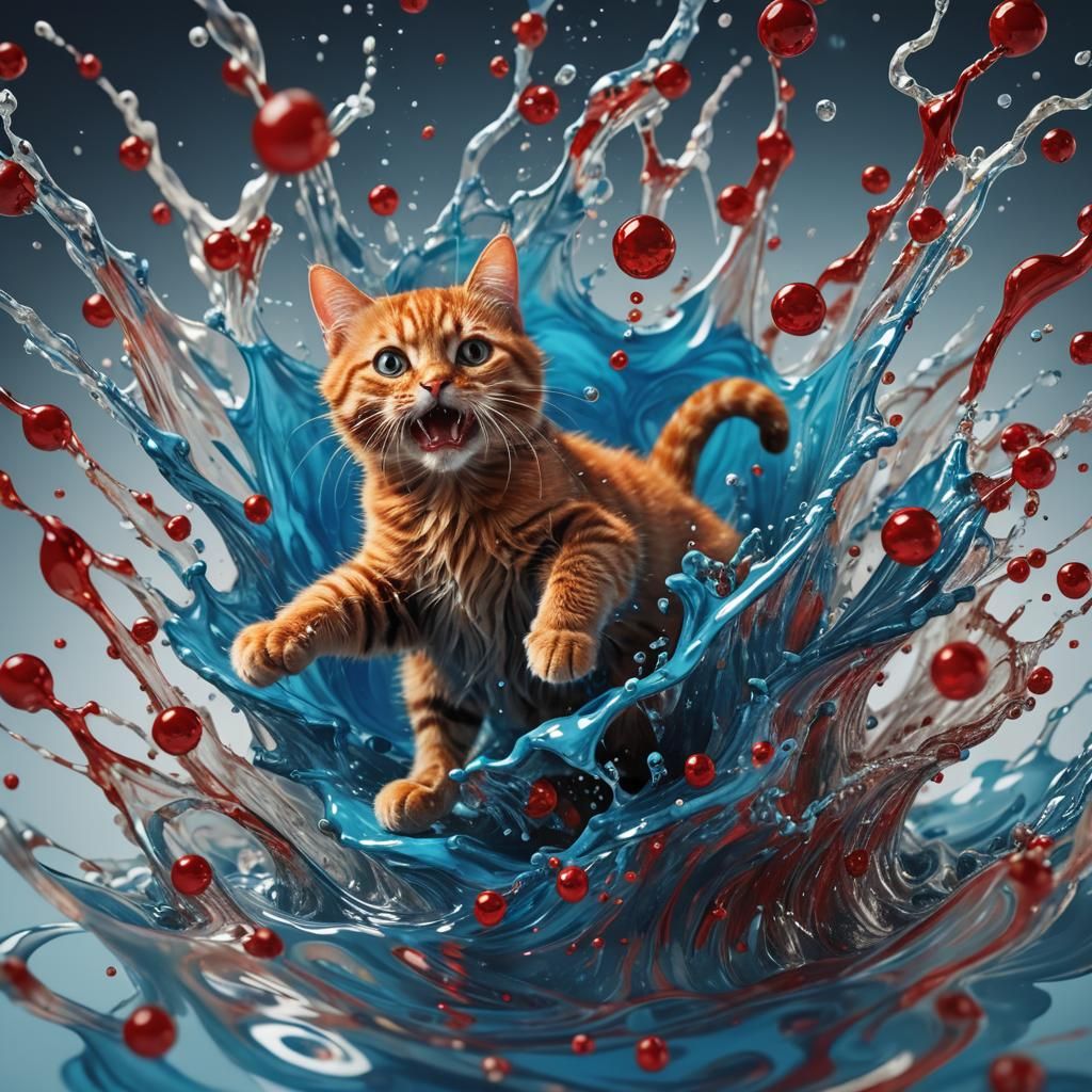 What did the cat get into now!?!