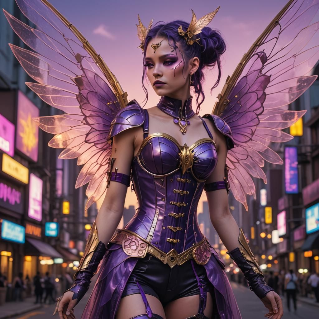 Cyberpunk Faerie