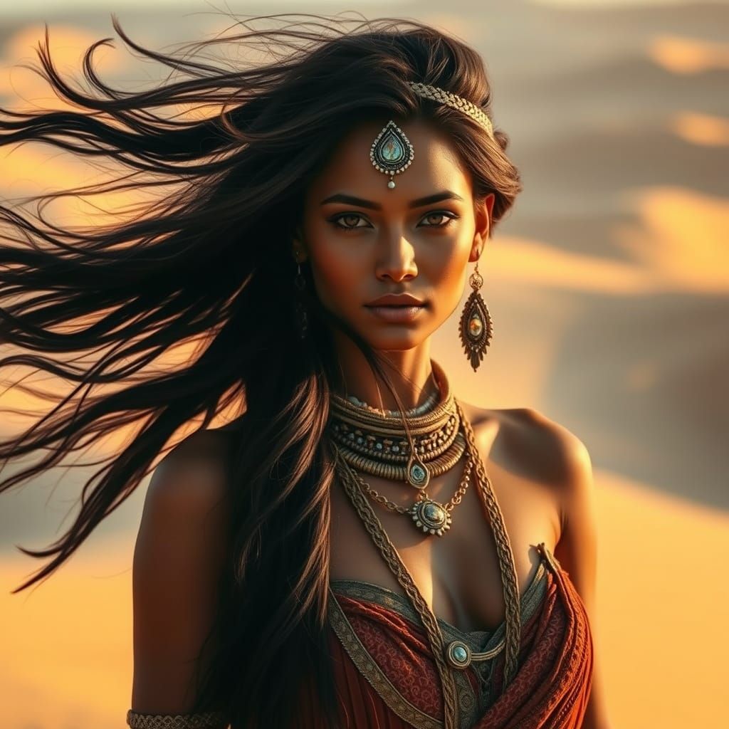 nomadic desert queen  by @Matt