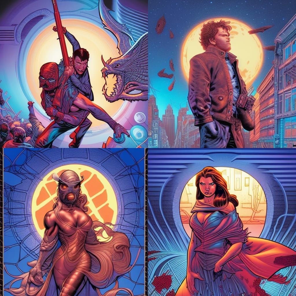 Mark Brooks and Dan Mumford, comic book art, perfect, smooth