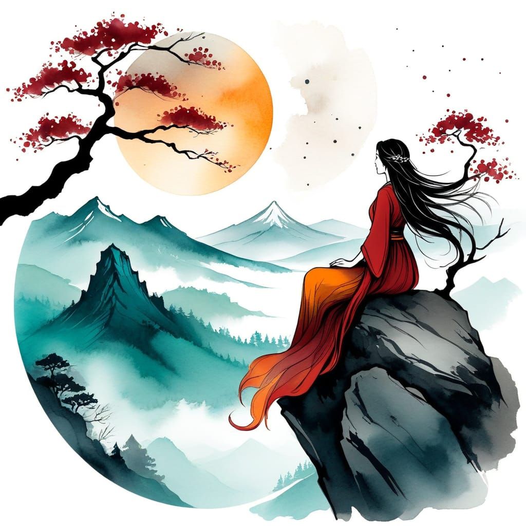 Lady in Moonlight #4