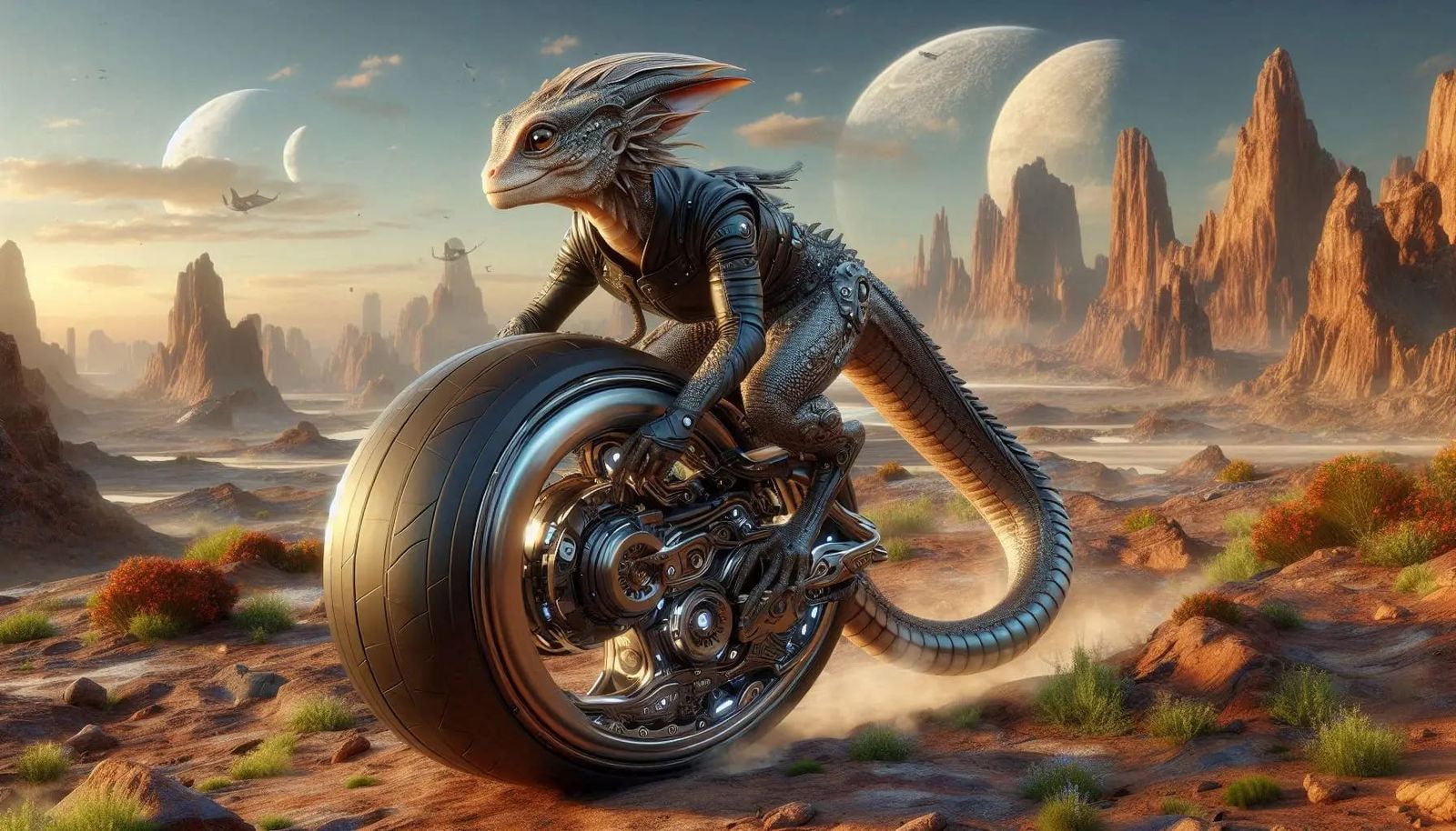 Alien Monocycle