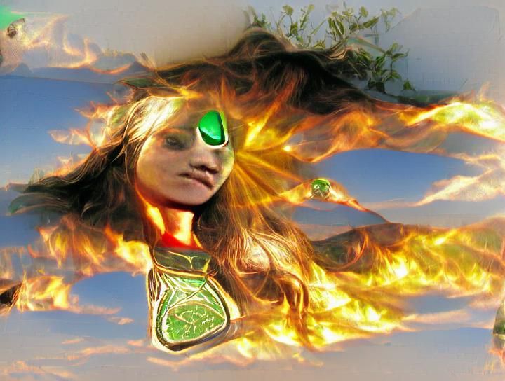 Chassie of Steel, Green Burning sun
