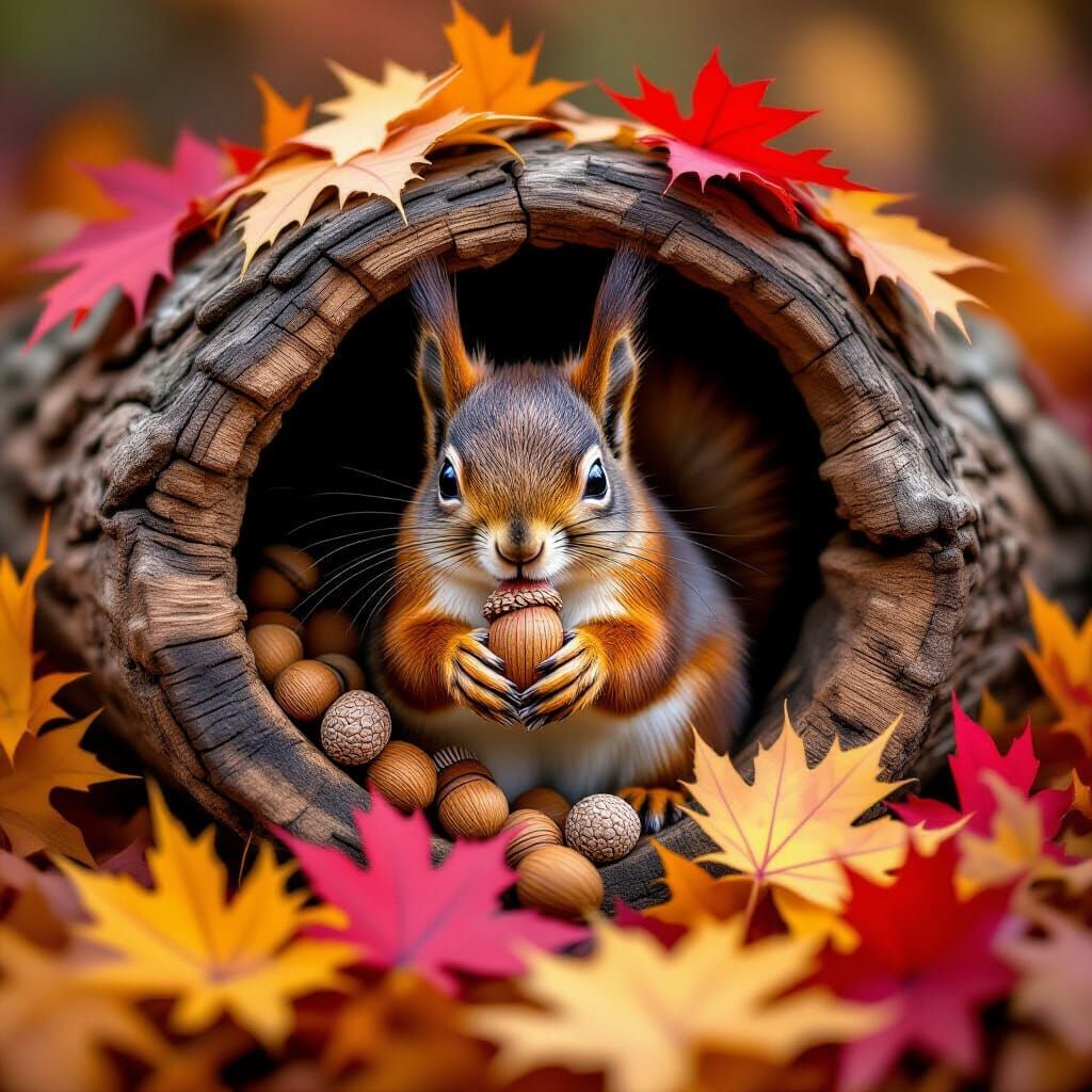 Squirrel  by @undefined