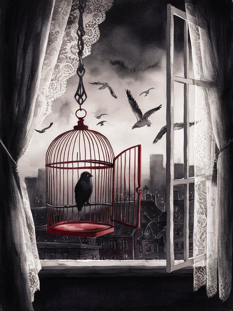 The Red Cage : Ideogram vs. NC