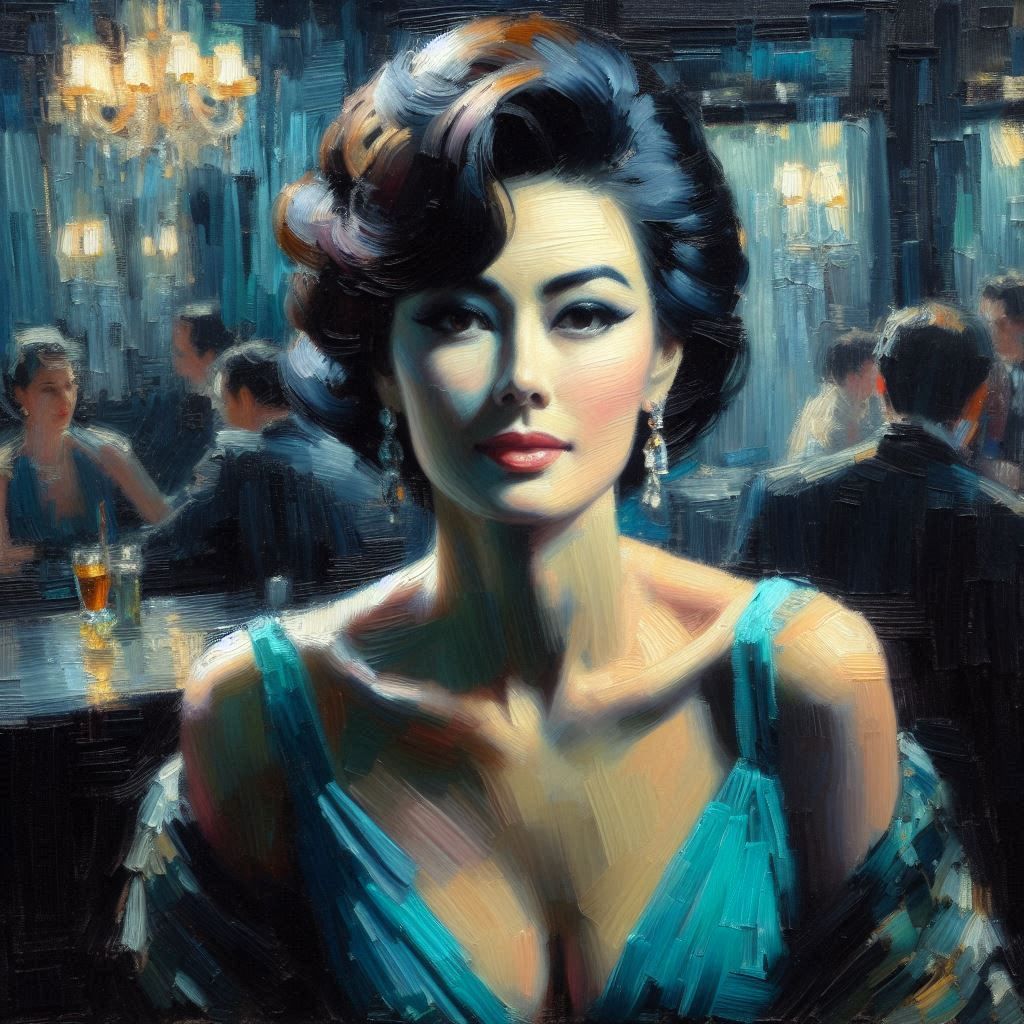 Beauty in the Style of Robert McGinnis