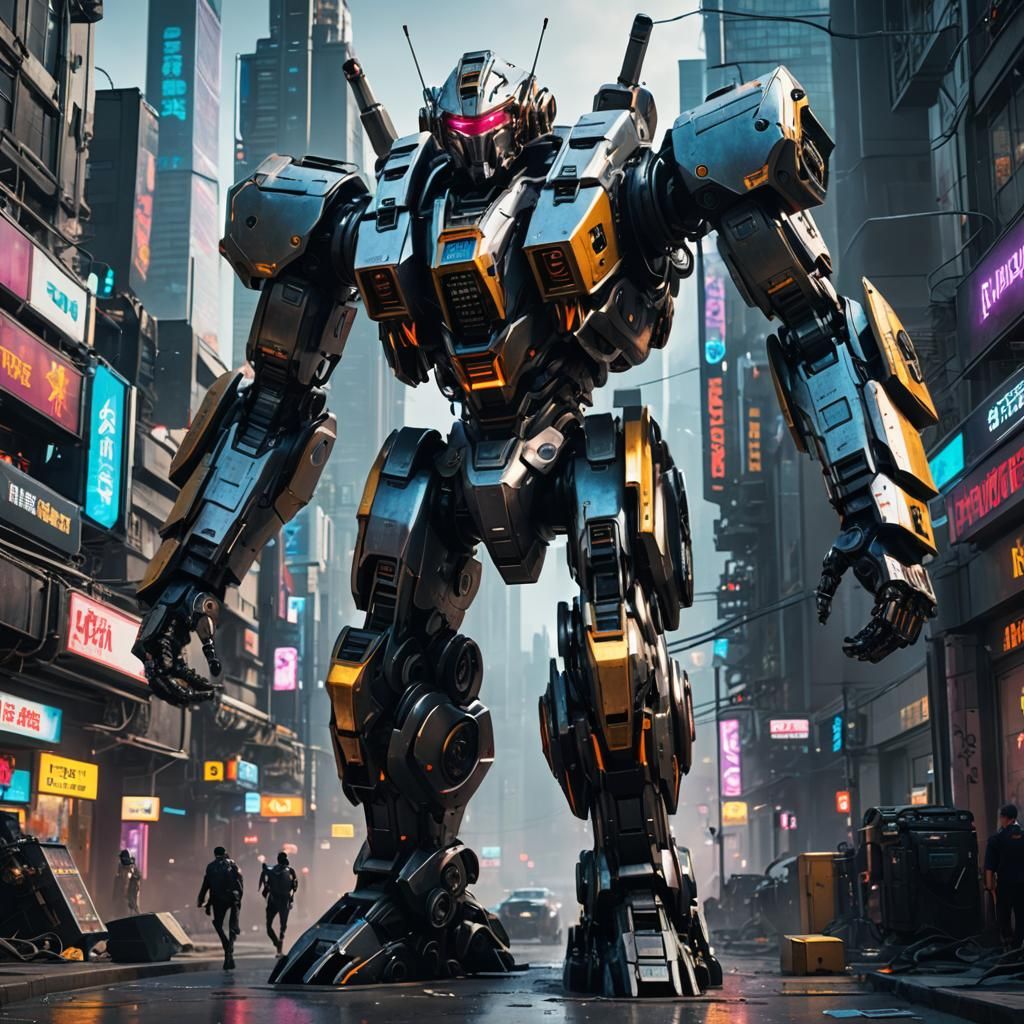 Cyberpunk Guardian