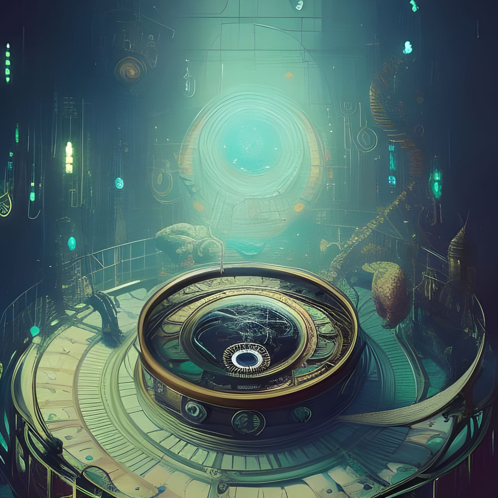 The room of time travel