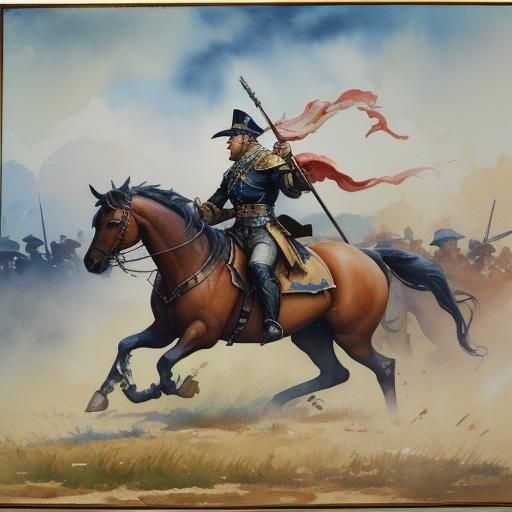 "As is now we hope the battle will abide, but no I shall no ...