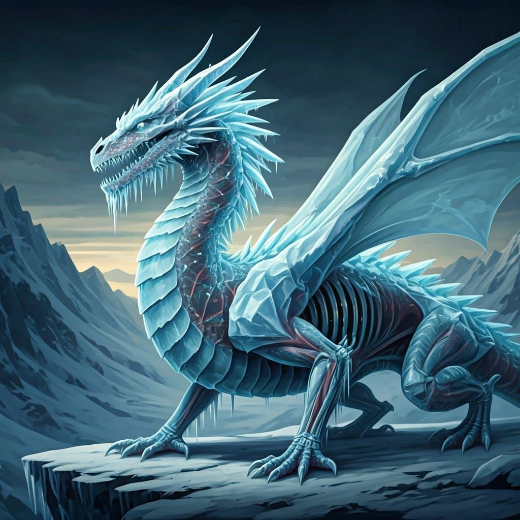 Beast of the frozen wastes   by @K