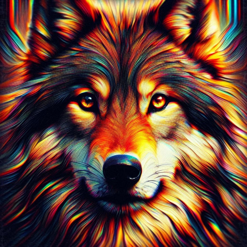 Wolf Portrait