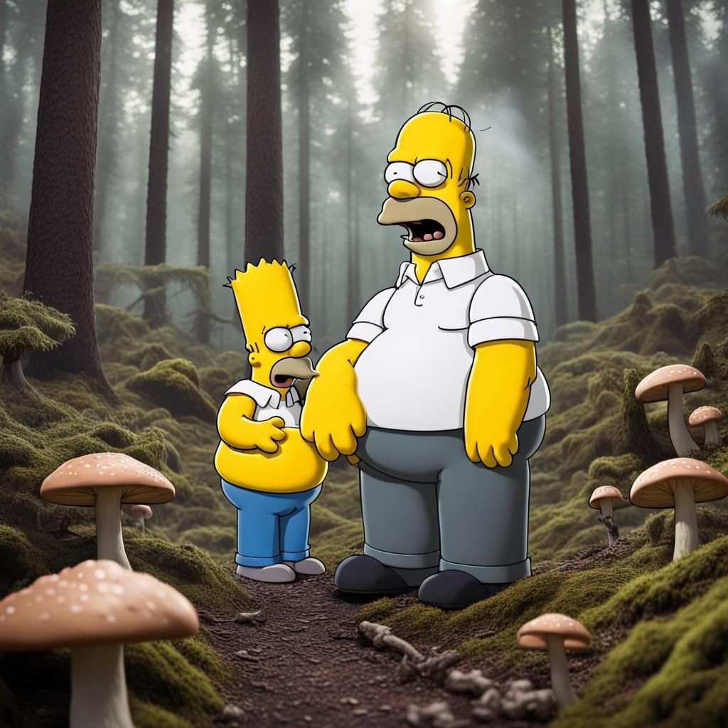 homer simpson going crazy with peter griffin being goofy in ...