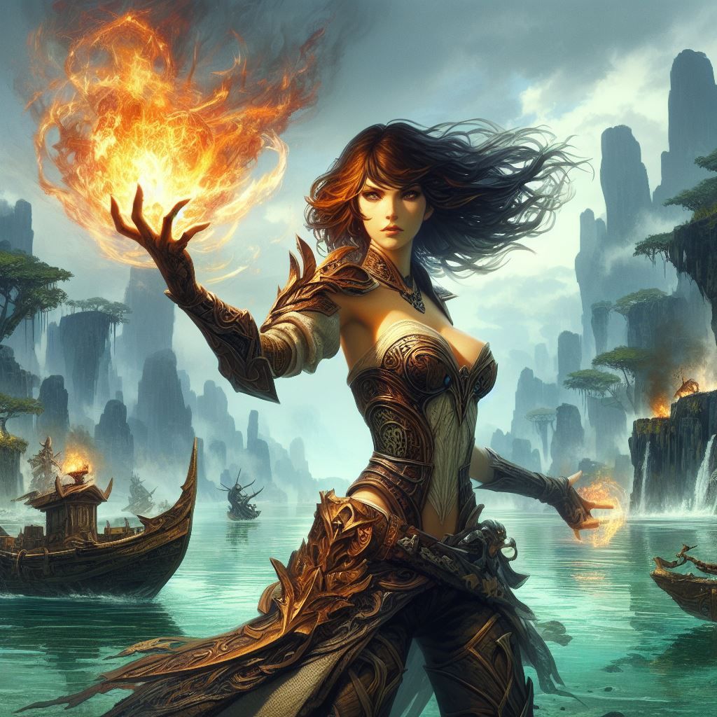 An Elementalist in Guild Wars 2