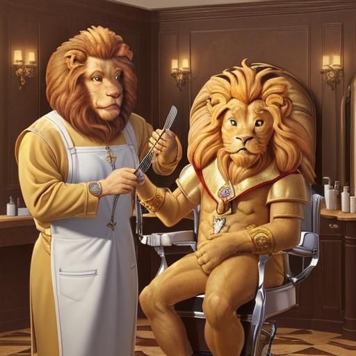 (Leo Lion the Barber:1.3)

 "William Hannah and Joseph Barbe...