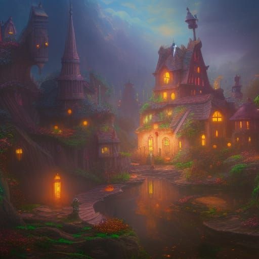 Little fairy town