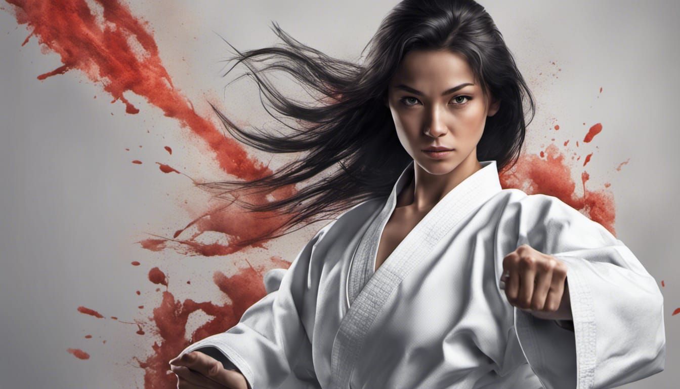 Karate AI girls