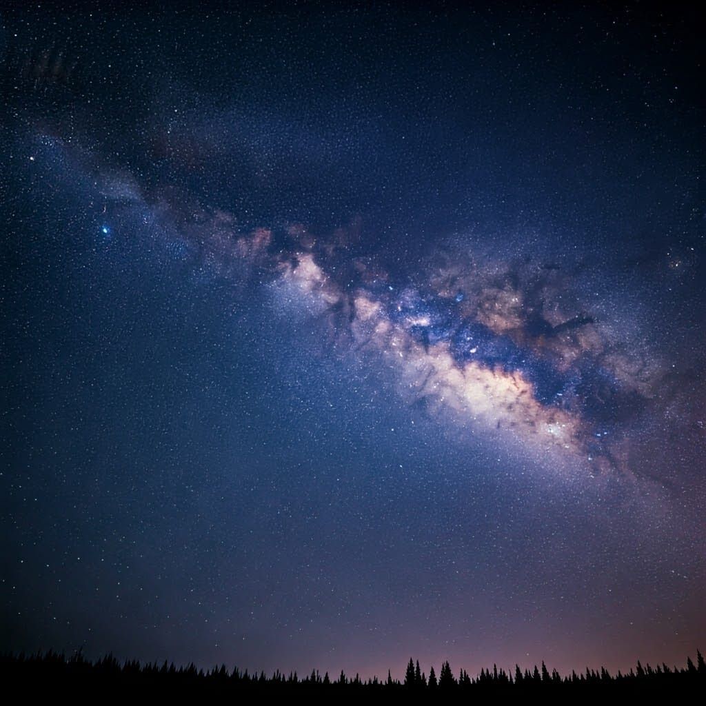 Celestial Dreamscape in Ethereal Blues