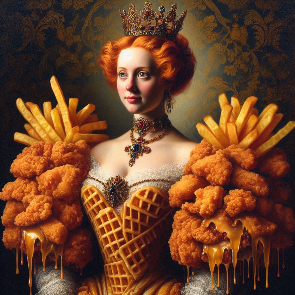 Queen of the Chicken, Waffles and Fries