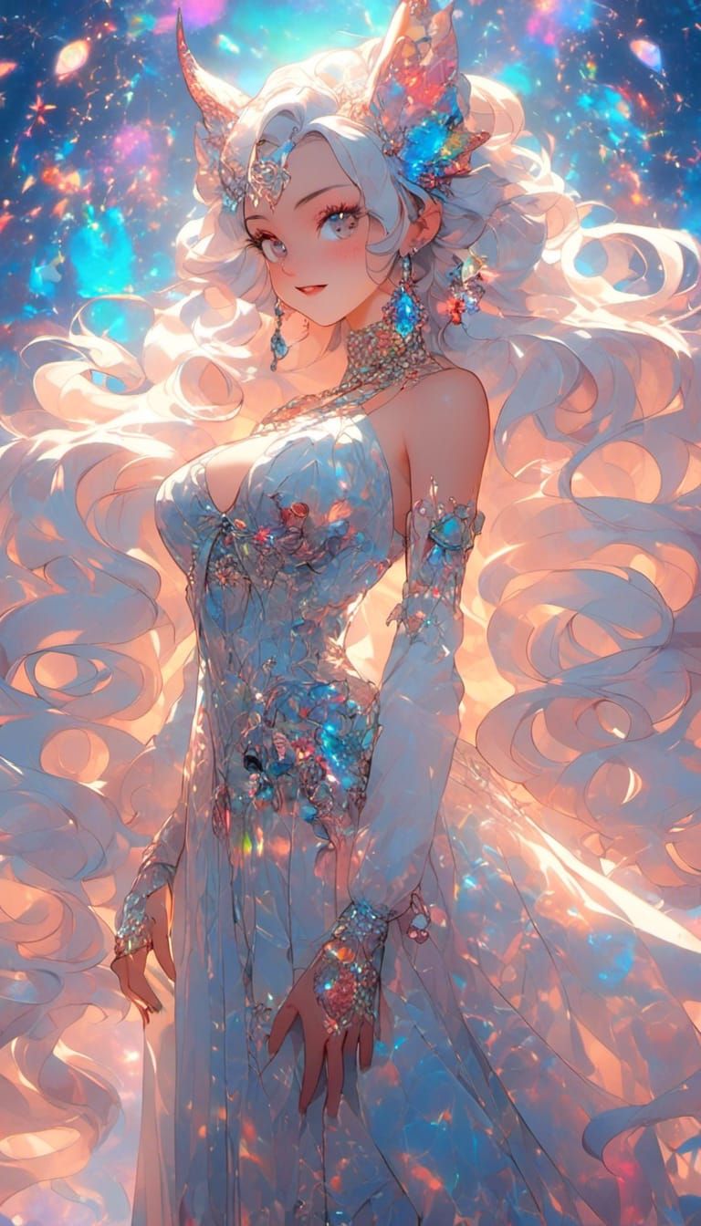 full body portrait of a beautiful girl, sharp focus, complex delicate details, otherworldly luminism, intricate lighting, cinematic, intrica...