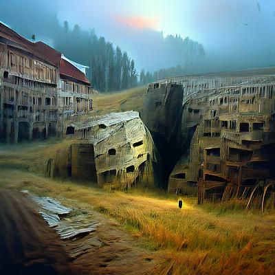 Abandon mining town