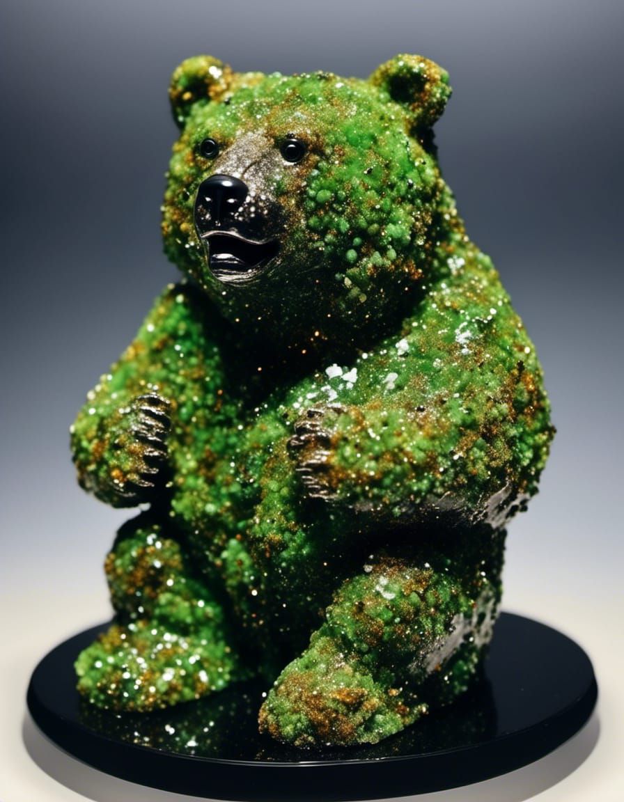 Galactic Dark Obese Pyromorphite Bear God":- <lora:BearZStatV2:1.0> 