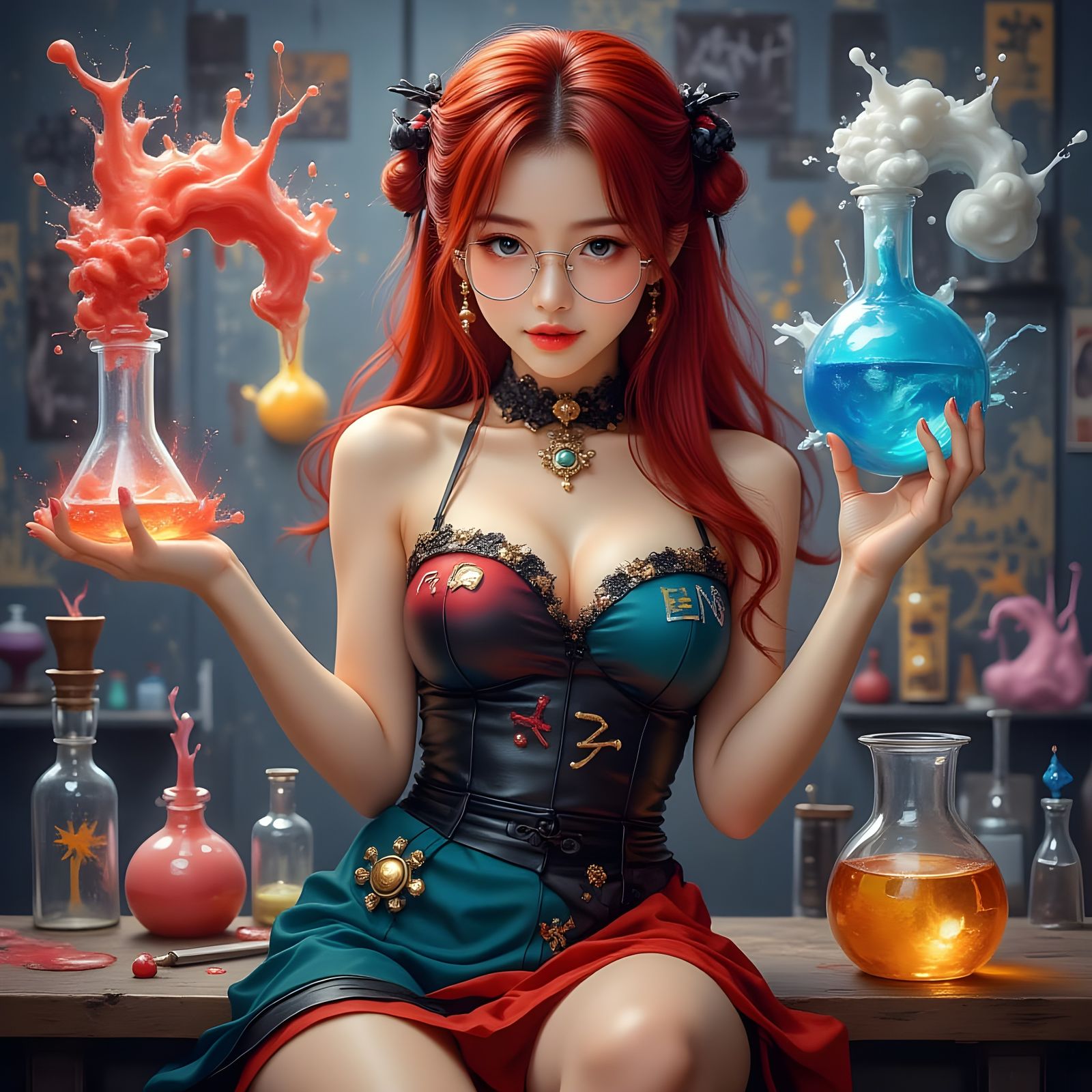 Kurenai: Chemical Reaction