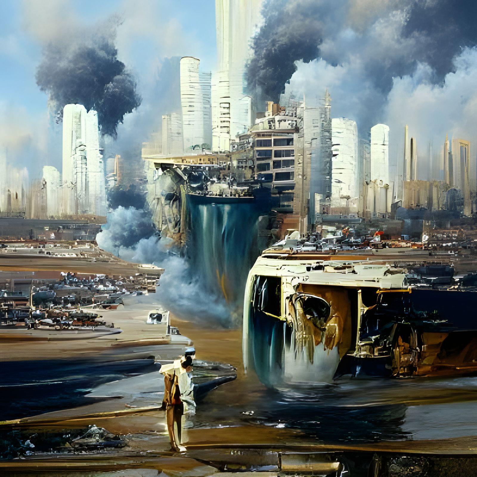 The Crisis Of Dystopia Ai Generated Artwork Nightcafe Creator