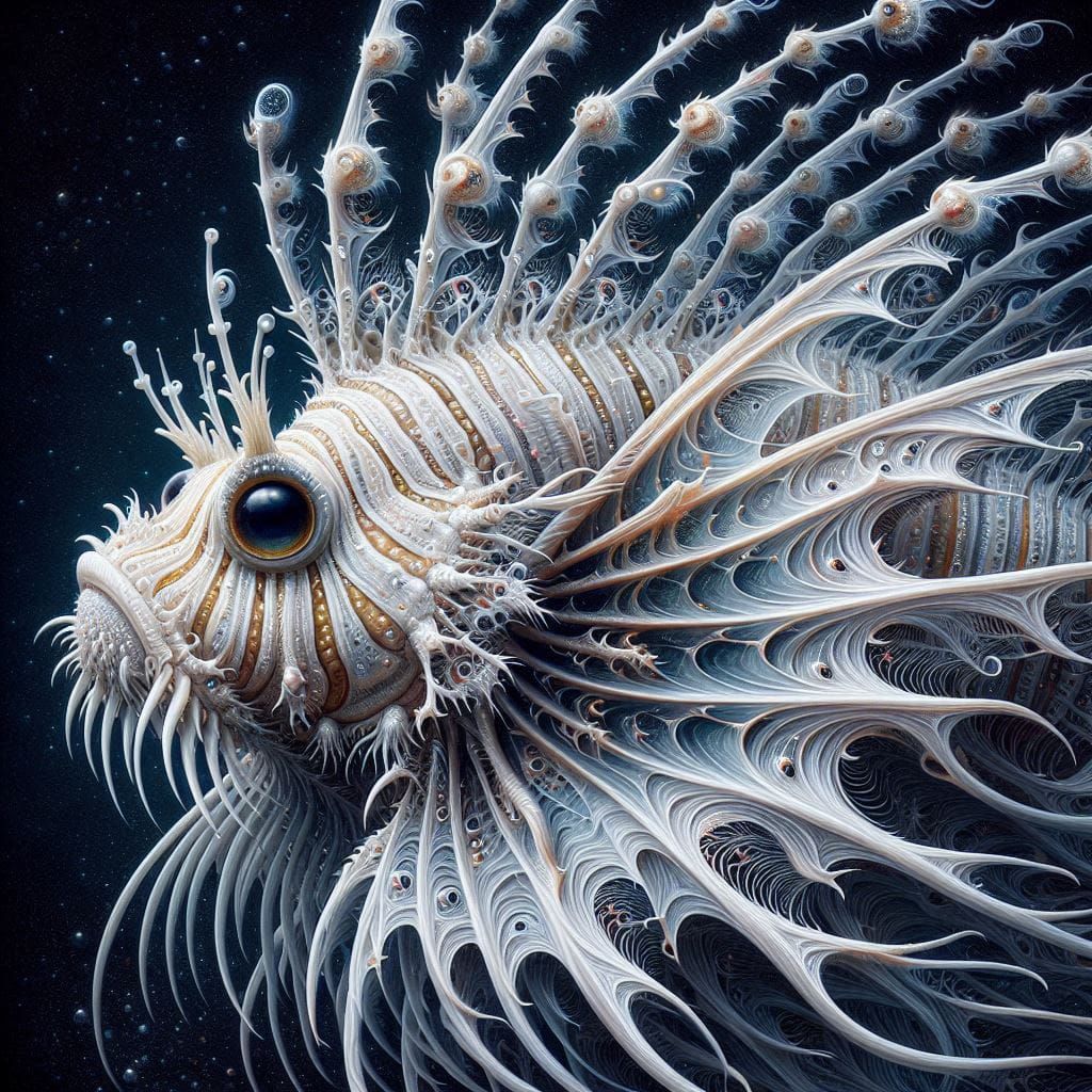White lionfish