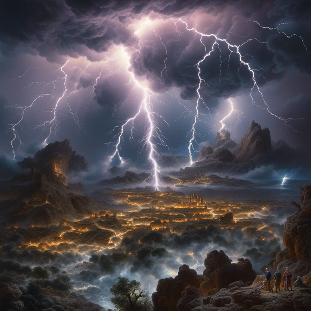 <lora:Raio:1.0> A science lab filled with lightning, digital art, lightning, intense, thunderbolts, dynamic masterpiece, correct anatomy, ex...