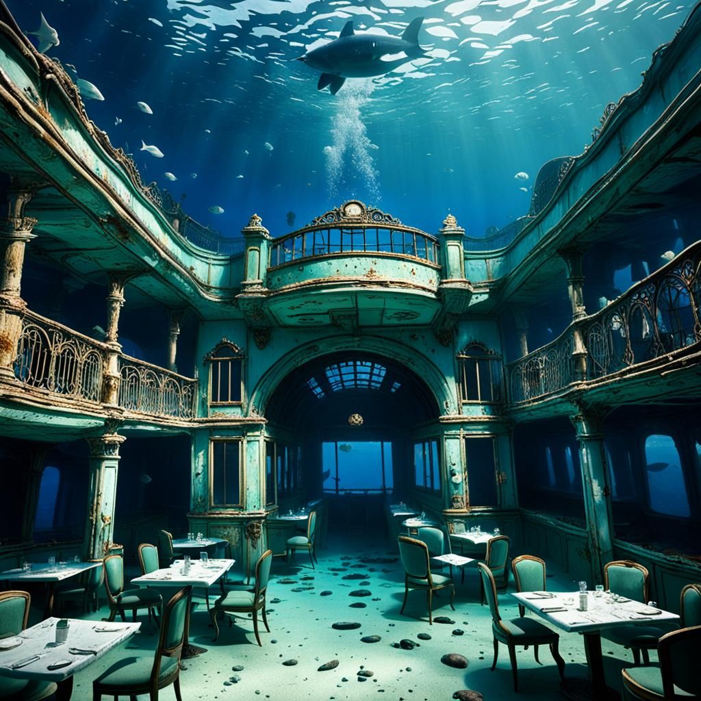 abandoned resturant  by @Dahut