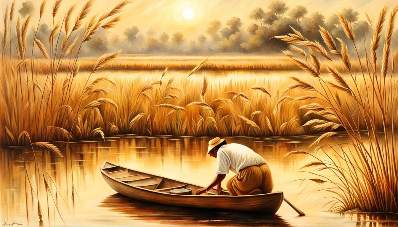 Fisherman on the Brahmaputra-Bengal-In the Manner of Zainul ...