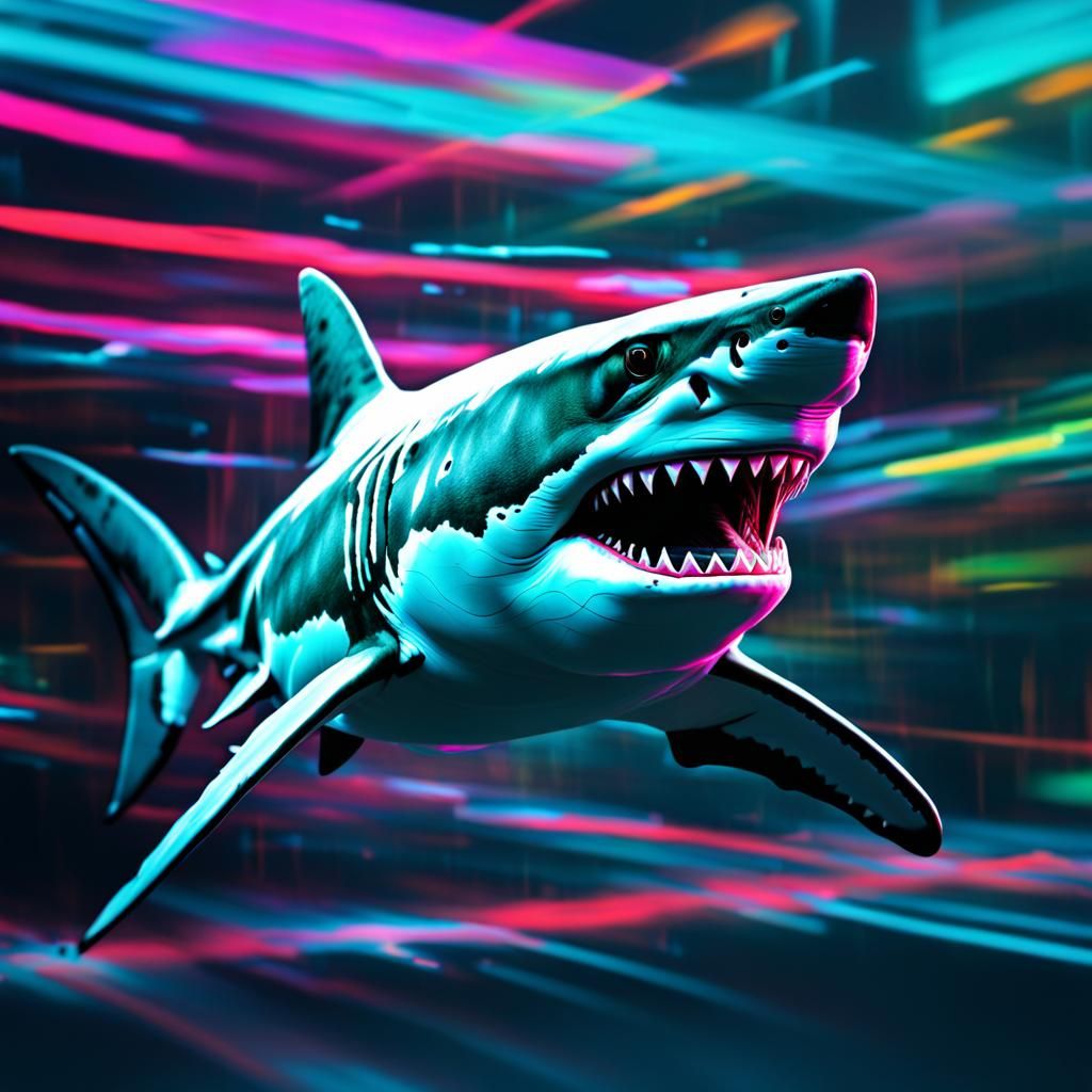 Shark - AI Generated Artwork - NightCafe Creator